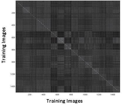 456 M. Shahiduzzaman, D. Zhang, and G. Lu Fig. 6. Histogram intersection kernel as image for Training images (left) and testing images (right) 4 Experimental Results 4.