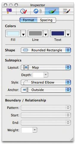 APPLY A STYLE You can apply a style at any time to change the map s overall appearance. Then you can go on to format individual topics as needed. 1. Choose Format > Style > Apply from Chooser. 2.