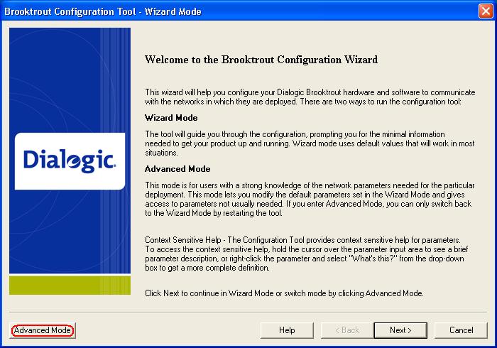 6.2. Verify the SIP License To verify the SIP license activate the Dialogic Brooktrout configuration tool, usually