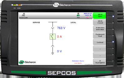 SEPCOS CONTROL AND PROTECTION RELAY SEPCOS is a micro-processor based equipment which