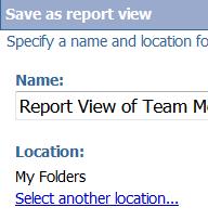 1 - Select Keep this version, then select Save as Report View.
