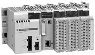 References Modicon M0 Modicon M0 packs References These pre-assembled packs are comprised of: b One non-extendable rack or slots (except power supply module).