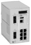 References (continued) Modicon M0 Cabling systems for Ethernet networks ConneXium managed switches TCSESM0FCU0 TCSESM0FCS0 ConneXium managed switches, ports, twisted pair and fiber optic References