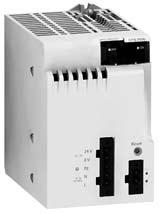 References Modicon M0 Dedicated parts for severe environments Ruggedized power supply modules BMXCPS00H Ruggedized power supply modules BMXXBPpp00H racks are equipped with a power supply module.