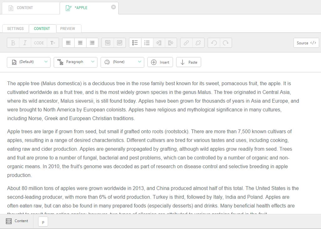 For example, if you want to split the content in a few paragraphs into 2 or more columns, you can apply