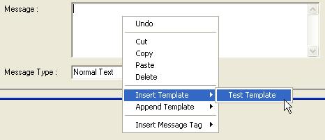 Chapter 4: Sending SMS To send SMS, Step 1: From Tools menu, select Send SMS option. You can also click the alternatively. button on the toolbar Step 2: A dialog box as shown below will appear.