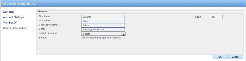Alternatively, in FDA, log in with System Administrator rights and go to Administration > User & Group Management > Users. 2. Click Add Users. 3.