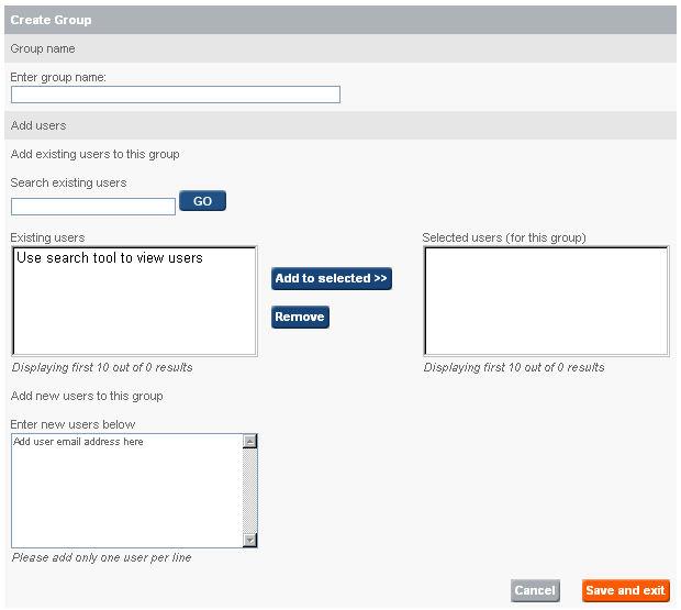 Email Content Control Admin Guide / User Groups in Email Content Control Page 19 of 52 3. Enter a name for the user group.