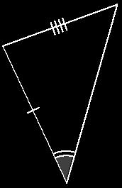 A triangle drawn under the condition of two sides and a non-included angle, where the angle is 90 or greater, creates a unique triangle. Problem Set 1.