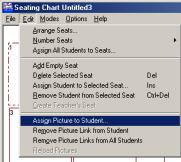 Modify a Seating Chart To Modify a Seating Chart: Step 1: To Add an empty seat, right click anywhere on the seating chart.