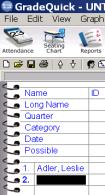 Creating Your First Gradebook File (Use ONLY if you are not Importing Student Rosters) Now that you have customized GradeQuick, you are ready to begin your first gradebook file by entering student