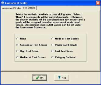 CHOOSING STUDENT ASSESSMENT METHOD There are two methods that you can use to assess student progress towards skills. The first method is manually.