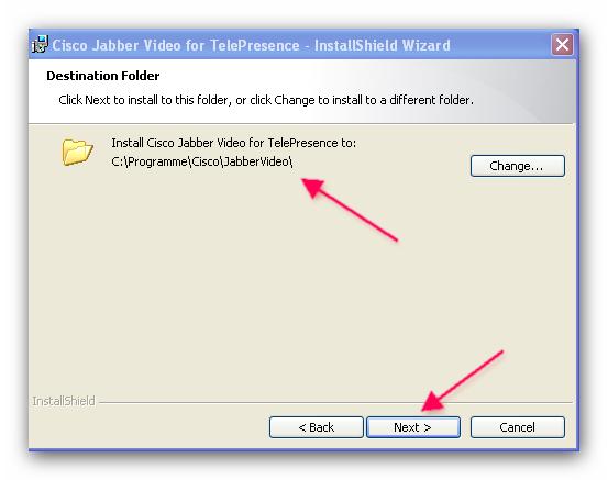 3/facegate_jabbervideo_v4.3.msi MAC Version: ftp://facegate@www.dataconferencing.ch/facegate-client/4.3/jabbervideo4.3.dmg 2. Double-click Facegate_JabberVideo_v4.3.msi to launch the installer. 3.