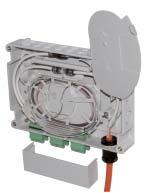 External Customer Splice Box The external customer splice box is designed for use on the external wall of residential or small business premises.
