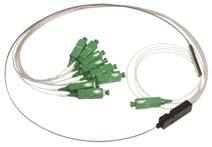 Accessories PLC Splitters Using advanced planar technology, PLC splitters are used to provide a compact and reliable method of splitting an optical signal.