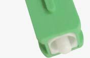 Scratch Free for End-face - Spliced point is protected in the Connector, no extra splice fixtures required -