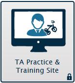 To access the TA Practice & Training Site: 1. Navigate to the New Hampshire Statewide Assessment System Portal (http://nh.portal.airast.org/). Figure 4. Card for TA Practice & Training Site 2.