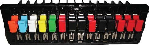 combinations of one to three FT-1 switches Pre-drilled 19" panels Clear or black