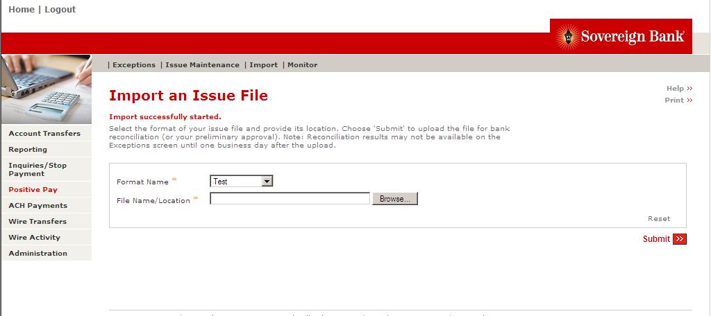 5. Select the appropriate file then