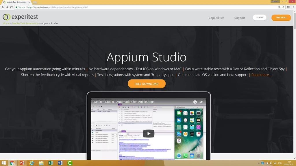 Download Free Appium Studio Community Edition