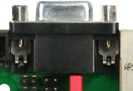 To set the board to CAN mode set the jumpers JP8 as shown in figure 9.