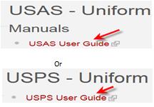 In USPS, select USPS Useful Procedures.