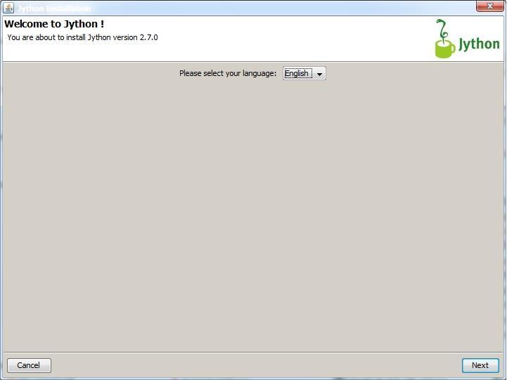 2. JYTHON INSTALLATION Jython Before installation of Jython 2.7, ensure that the system has JDK 7 or more installed. Jython is available in the form of an executable jar file.