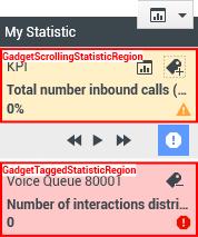 Customize Views and Regions Reference for Windows Description: This gadget window displays a specific GUI for agent statistics.