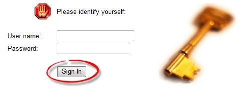 Click on Login to access the web portal and this will take you to the login page (Figure 4). Enter your user ID and the new password in the relevant fields.