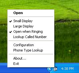 Placing Calls Select or open a contact in Outlook. Click the telephone icon in the toolbar to open a dialing dialog. If the contact has multiple phone numbers, select the number to dial.