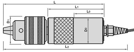 3 Dimensions Torque Sensor Dimensions Capacity D0 L0 L L1 D1 L2 1 N-m Ø 40 48 156 88 Ø 42.8 216 5 N-m Ø 46 48 156 88 Ø 42.