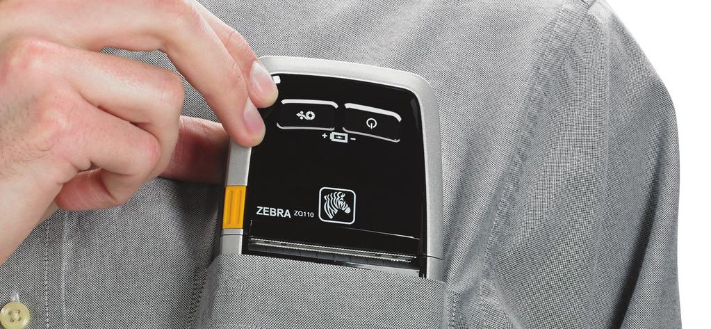 COMPACT, COMPETITIVE AND ZEBRA-CERTIFIED Serve your customers anywhere, anytime, with key features and a pocketsize design. Mobile Ready Keep your company and employees moving forward.
