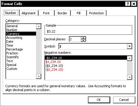 2. In the Home command tab, in the Number group, click FORMAT CELLS: NUMBER The Format Cells dialog box appears with the Number tab displayed. 3.