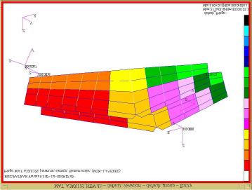 Figure 11 : Pylon finite element model The finite element model used for the weight assessment is simplified : skins are represented by CQUAD4s only, according to the equivalent thickness approach.