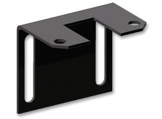 RAL 9005 (black) 19 Horizontal Cable Manager RAL 9005