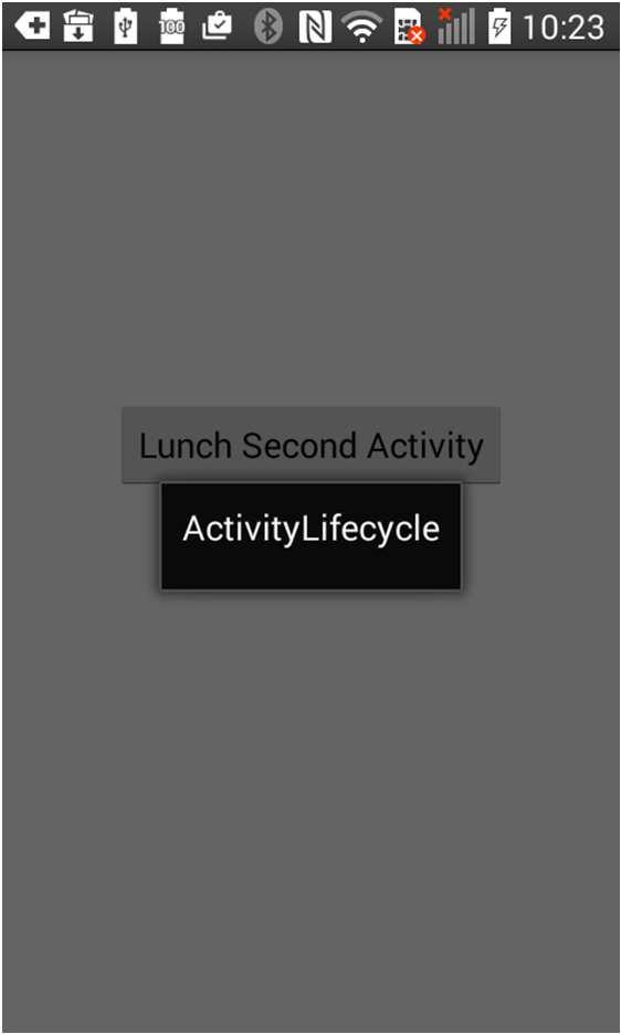 ActivityLifecycle (demo) android:theme="@android:style/theme.
