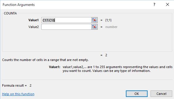 If necessary move the dialog box to one side and then select the