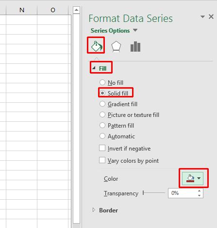 Excel 2016 Foundation Page 140 Click on the Fill & Line button, click