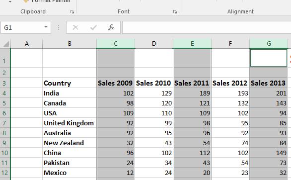 Excel 2016 Foundation Page 38 Close the workbook without saving any changes you may have made. Recommended techniques when creating or editing lists Each cell should contain the smallest data element.