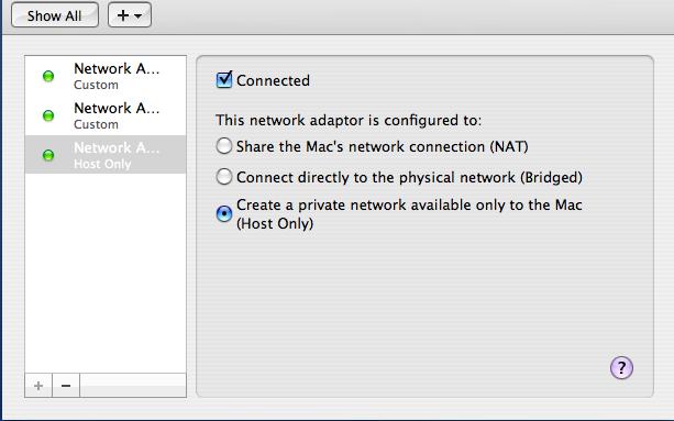 Installing Simulate ONTAP on a Mac system 25 Configuring bridged network adapters on VMware Fusion You can configure the network adapters on VMware Fusion to the bridged network configuration.