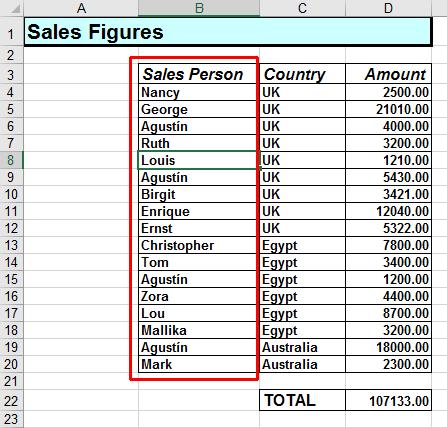 Excel 2016 Advanced Page 134 Click on the Data tab and within the Sort &