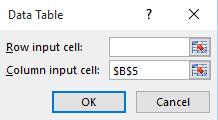 Click within the Column input cell text box within this