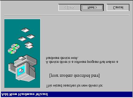 Winmodem Installation with Windows 95 and Windows 98 Turn to Software Installation on page 30 for information about installing communications software.