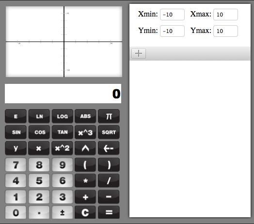3.8 Calculator Graphing The graphing calculator allows the student to perform calculations and create
