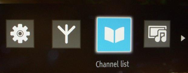 5. Channel options For channels options like: reorder, rename or delete you have to access the menu from the picture