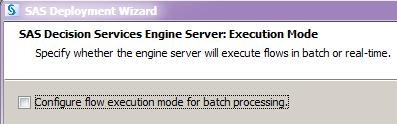 20 SAS Decision Services Engine Server Middle Tier Chapter 3 SAS Decision Services Engine Server Middle Tier This section describes the dialogs that are associated