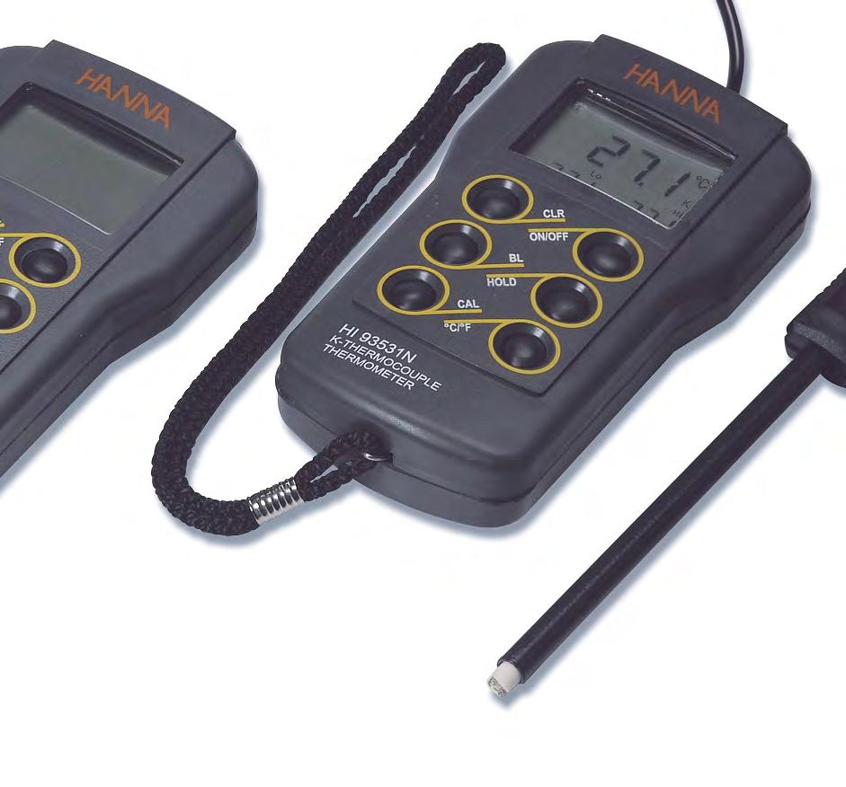 Monitor the Highest and Lowest Temperatures These advanced waterproof thermometers are ideal when it's necessary to know the highest and lowest temperatures measured during a certain process.