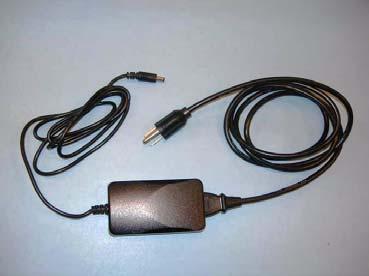 cord 15V dc power supply Figure 15 Power cord and 15V dc supply