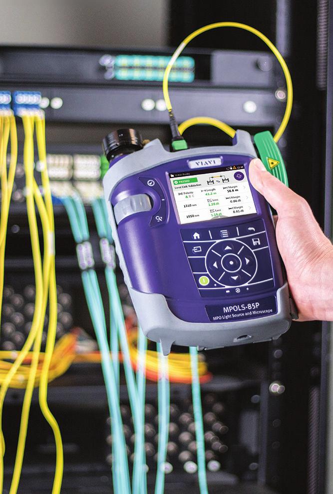 Lx series OLTS perform Tier 1 certification using connectivity. 2 testing on connectors you must use either an external or internal switch.