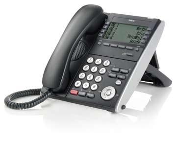UNIVERGE SV8100 Handsets New DT710 Value LCD IP Handset Low cost display handset, ideal for hot desking User-friendly LCD function screen